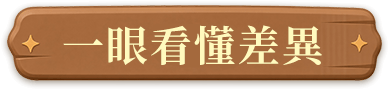 一眼看懂差異